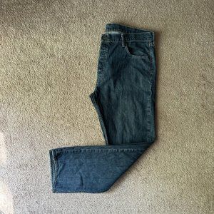 Levi's 501xx Jeans Men’s Size 40x32 Dark Wash Button Fly Straight Leg Denim